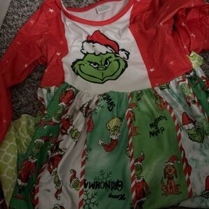 Grinch Christmas Dress